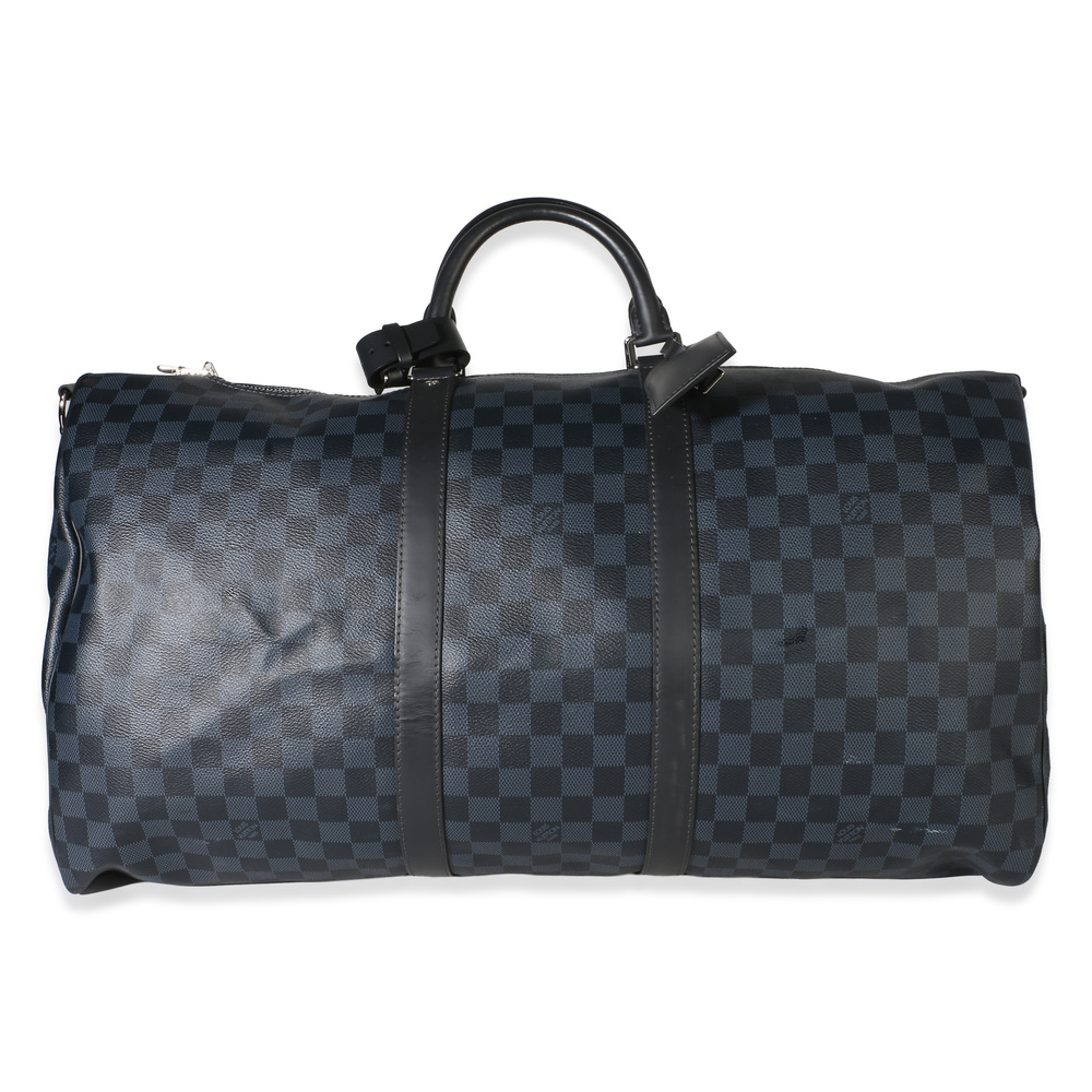 Louis Vuitton Damier Cobalt Keepall Bandouliere 55